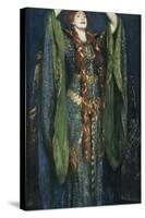 Ellen Terry as Lady Macbeth-John Singer Sargent-Stretched Canvas