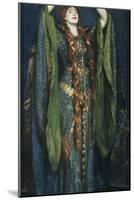 Ellen Terry as Lady Macbeth-John Singer Sargent-Mounted Premium Giclee Print