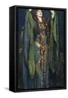 Ellen Terry as Lady Macbeth-John Singer Sargent-Framed Stretched Canvas