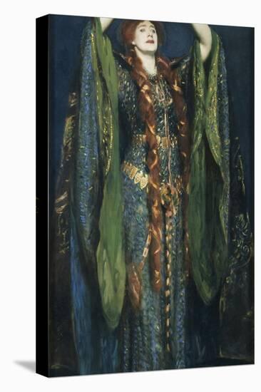 Ellen Terry as Lady Macbeth-John Singer Sargent-Stretched Canvas