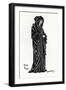 Ellen Terry as Rosamund De Clifford in a Production at the Lyceum Theatre, London, of the Poetic…-Aubrey Beardsley-Framed Giclee Print