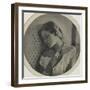 Ellen Terry, at the age of sixteen-Julia Margaret Cameron-Framed Premium Giclee Print