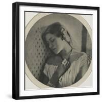 Ellen Terry, at the age of sixteen-Julia Margaret Cameron-Framed Giclee Print