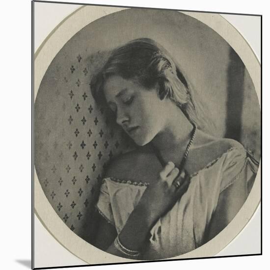 Ellen Terry, at the age of sixteen-Julia Margaret Cameron-Mounted Giclee Print