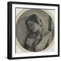 Ellen Terry, at the age of sixteen-Julia Margaret Cameron-Framed Giclee Print