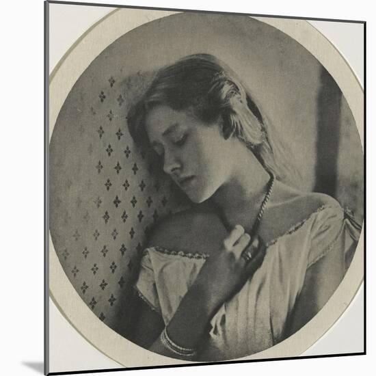 Ellen Terry, at the age of sixteen-Julia Margaret Cameron-Mounted Giclee Print