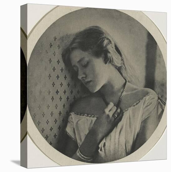 Ellen Terry, at the age of sixteen-Julia Margaret Cameron-Stretched Canvas