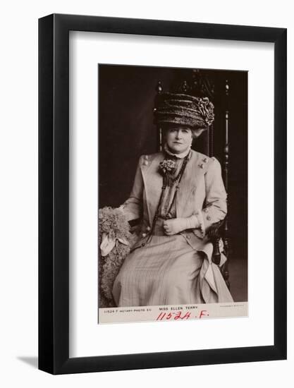 Ellen Terry, English Stage Actress-null-Framed Photographic Print