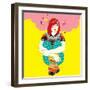 Ellen-Diela Maharanie-Framed Art Print