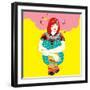 Ellen-Diela Maharanie-Framed Art Print