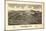 Ellenville, New York - Panoramic Map-Lantern Press-Mounted Art Print