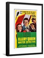 Ellery Queen-null-Framed Art Print