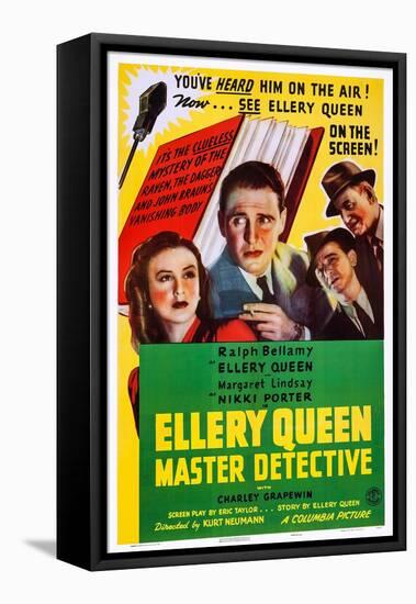 Ellery Queen-null-Framed Stretched Canvas