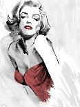 Marilyn in Purple-Ellie Rahim-Stretched Canvas