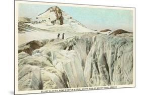 Elliot Glacier, Mt. Hood, Oregon-null-Mounted Art Print