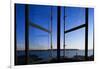 Elliott Bay from Pike Place Market Window-Paul Souders-Framed Photographic Print