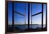 Elliott Bay from Pike Place Market Window-Paul Souders-Framed Photographic Print