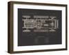 Elliott Blueprint - Noir-The Vintage Collection-Framed Giclee Print