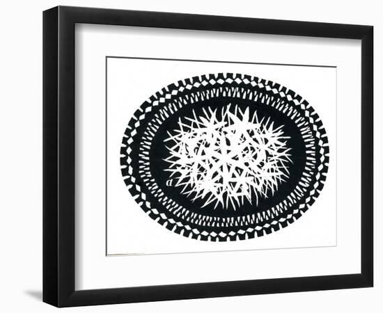 Elliptical Design-George Adamson-Framed Giclee Print