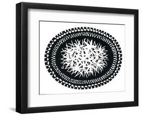 Elliptical Design-George Adamson-Framed Giclee Print