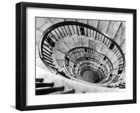 Elliptical Staircase in the Supreme Court Building-Margaret Bourke-White-Framed Photographic Print