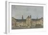 Ellis Davy's Almshouses, Croydon, Surrey, C1800-John Hassell-Framed Giclee Print
