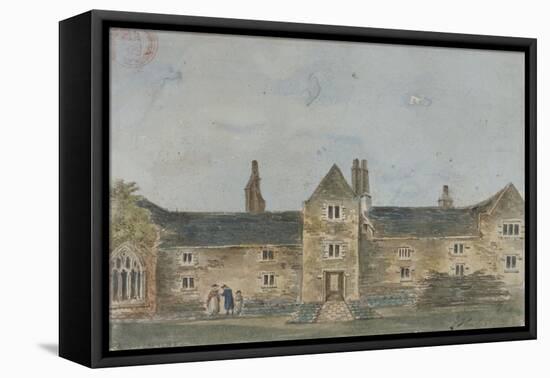Ellis Davy's Almshouses, Croydon, Surrey, C1800-John Hassell-Framed Stretched Canvas