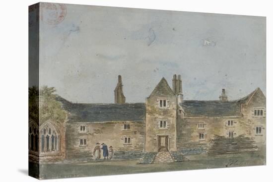 Ellis Davy's Almshouses, Croydon, Surrey, C1800-John Hassell-Stretched Canvas