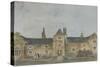 Ellis Davy's Almshouses, Croydon, Surrey, C1800-John Hassell-Stretched Canvas