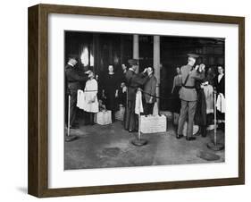 Ellis Island: Examination-null-Framed Giclee Print
