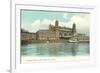 Ellis Island Immigration Depot, New York City-null-Framed Premium Giclee Print