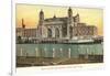 Ellis Island Immigration Depot, New York City-null-Framed Art Print