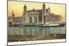 Ellis Island Immigration Depot, New York City-null-Mounted Art Print