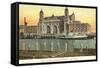 Ellis Island Immigration Depot, New York City-null-Framed Stretched Canvas