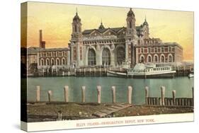 Ellis Island Immigration Depot, New York City-null-Stretched Canvas