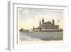 Ellis Island, New York City-null-Framed Art Print