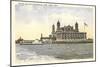 Ellis Island, New York City-null-Mounted Art Print