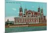 Ellis Island, New York Harbor-null-Mounted Premium Giclee Print