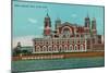 Ellis Island, New York Harbor-null-Mounted Art Print