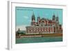 Ellis Island, New York Harbor-null-Framed Art Print