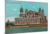 Ellis Island, New York Harbor-null-Mounted Art Print