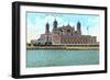 Ellis Island, New York Harbor-null-Framed Art Print