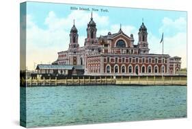 Ellis Island, New York Harbor-null-Stretched Canvas