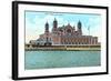 Ellis Island, New York Harbor-null-Framed Art Print