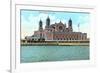 Ellis Island, New York Harbor-null-Framed Art Print