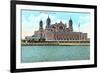 Ellis Island, New York Harbor-null-Framed Art Print