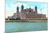 Ellis Island, New York Harbor-null-Mounted Art Print