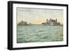 Ellis Island, New York Harbor-null-Framed Art Print