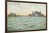 Ellis Island, New York Harbor-null-Framed Art Print