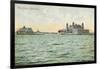 Ellis Island, New York Harbor-null-Framed Art Print